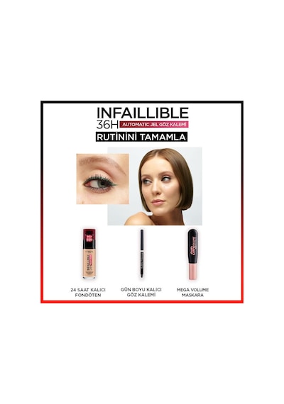 L'Oreal Paris Infaillible Automatic Jel Göz Kalemi Mavi