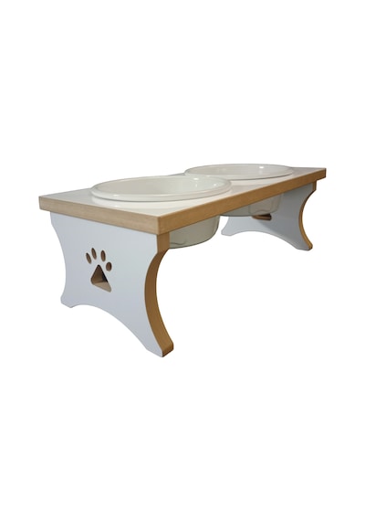 Realwood Seramik Kaseli Orta Büyük Irk Köpek Mama Su Kabı 2 L