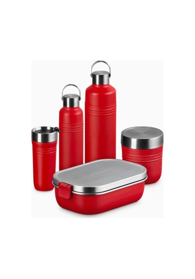 Le Creuset On The Go Yemek Ve Termos Seti Kırmızı