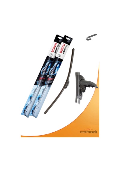 Kia Ev3 2024-2026 Uyumlu Bosch Aerotwin Muz Silecek Takımı Ön Cam 2'li Set
