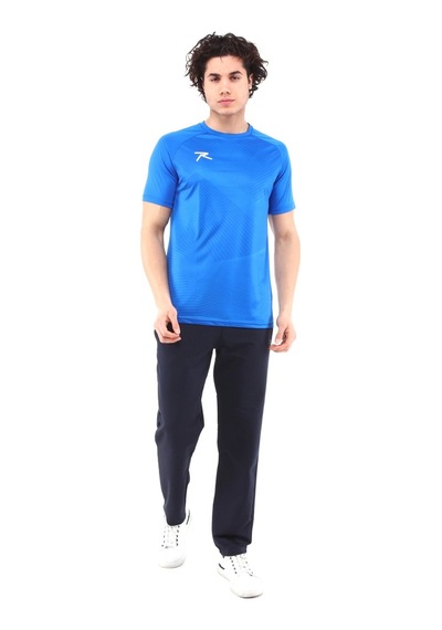 Raru Erkek Dijital Baskılı T-Shirt Justa Mavi