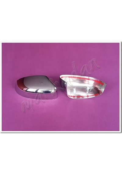 Woc Chrome Ford Focus Krom Ayna Kapağı 2011-2018 2 Parça Abs Krom
