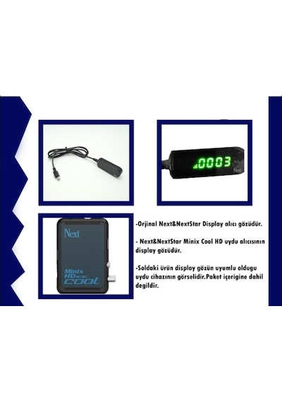 Next Minix Cool Hd Mini Kumanda Alıcı Gözü
