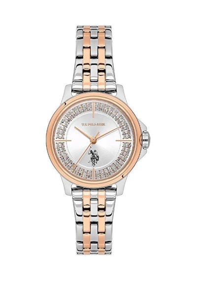 U.s. Polo Assn. Uspa2081-03 Quartz Çelik Rose/gri 30 Mm Kadın Kol Saati