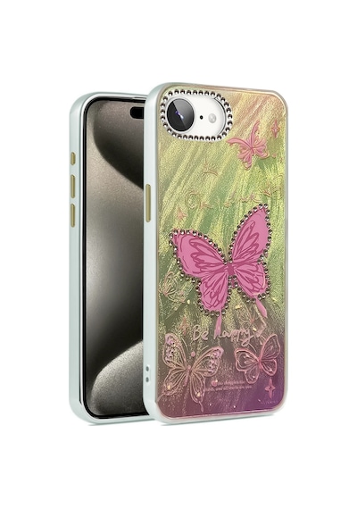 Newface - 746 - Apple iPhone Uyumlu 16e Kılıf Blade Aynalı Desenli Kapak - - Glblseme - Desen 5