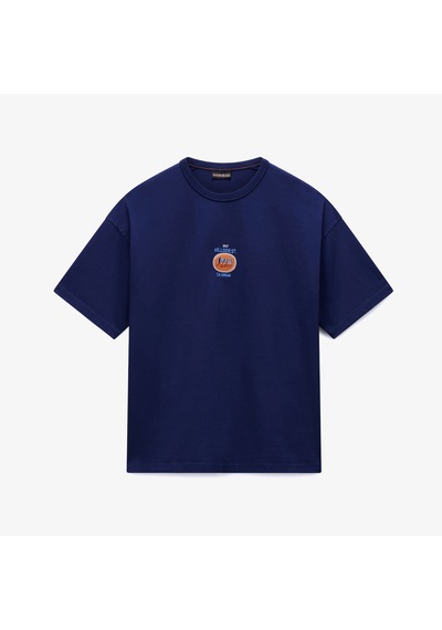 Napapijri S-krous Erkek Lacivert T-shirt Np0a4g3sb2q1