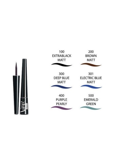 Pupa Milano Vamp Definition Eyeliner 300 Deep Blue Matt