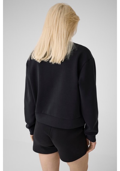 Guess Olympe Scuba Kadın Sweatshirt V6yq17k4313 Siyah