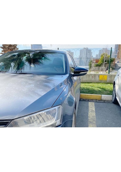 Volkswagen Jetta Mk6 Batman Yarasa Ayna Kapağı Piano Black / 2010-2018