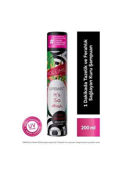 Urban Care Tropik Kokulu Hacimlendirici Kuru Şampuan 200 ML