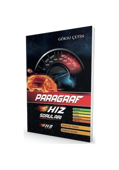 TYT AYT KPSS ALES DGS Paragraf Hız Soruları -  Hız ve Renk Yayınları