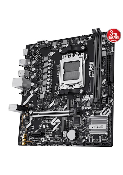Asus Prıme B850m-f 2xddr5 Pcıe 5.0 2xm2 Hdmı Am5 Amd Aura Sync Anakart