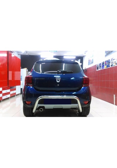 Dacıa Sandero Stepway 2012-2020 Arka Koruma Barı Yüksek - 60 - U Model