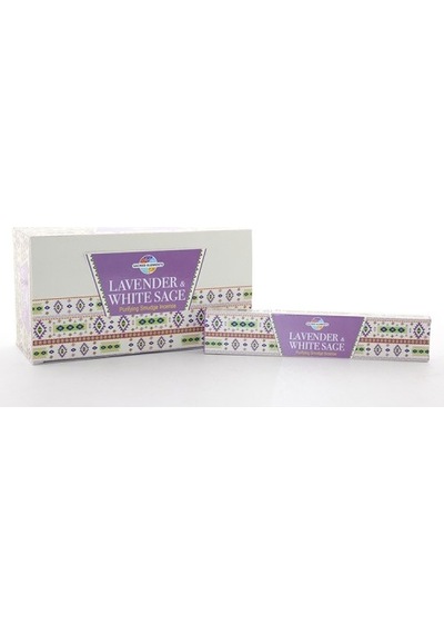 Hem Sacred Elements Lavender White Sage Masala Aromalı Çubuk Tüts