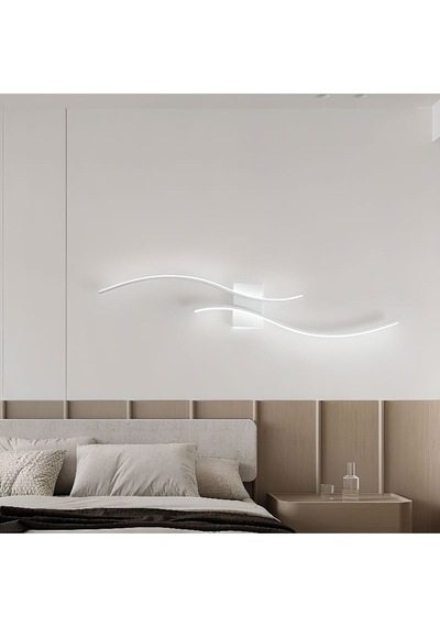 Kıvrım Kıvrım Model Led Beyaz Işık Ultra Power Led Avize Y