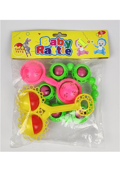 Baby Rattle Çıngırak Seti 3'lü