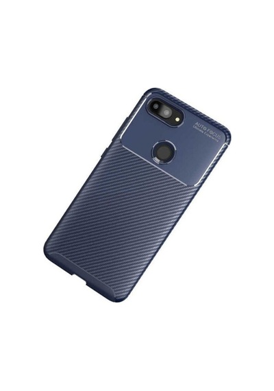 Xiaomi Mi 8 Lite Kılıf Zore Negro Silikon Kapak Lacivert