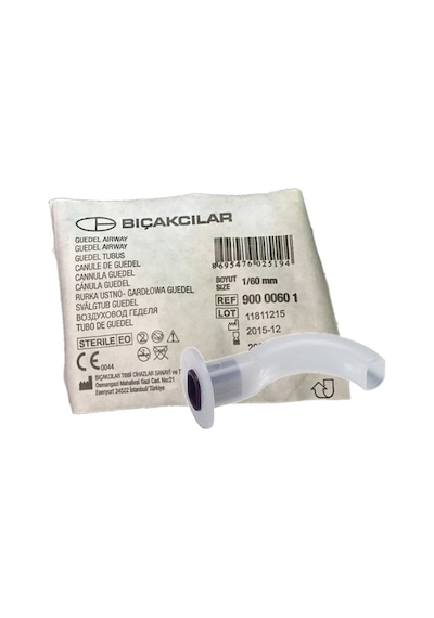 1 numara Oral Airway Bıçakçılar REF: 90000601