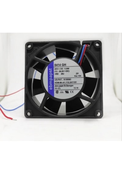Ebmpapst 8414 Gh 80x80x25mm 2 Kablo 24volt 5.8w