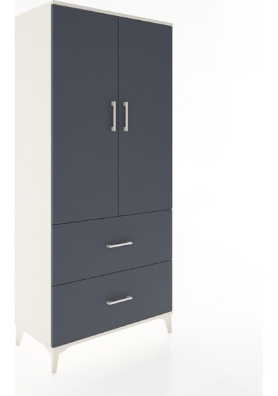 Hyperion Dolap 2 Raflı 2 Çekmeceli 2 Kapaklı 88x44x195 Aytaşı... Aytaşı