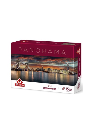Tower Bridge,london 1000 Parça Panorama Puzzle