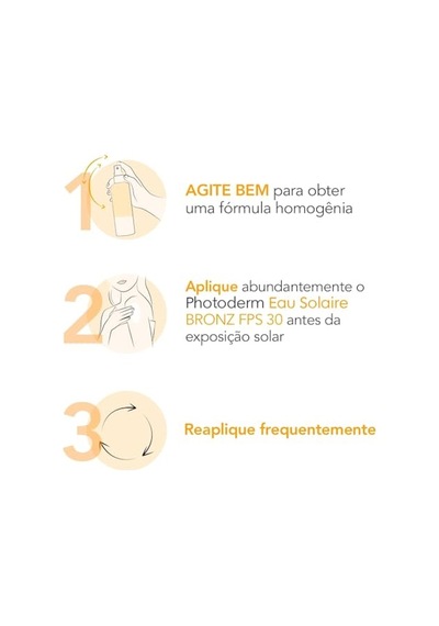 Bioderma Photoderm Bronz Sun Protective Water Spf30 Bronzlaştırıcı Güneş Koruyucu Yüz, Vücut, Saç 200 Ml Yüksek Uva Koruması, Doğal Bronzlaşmayı Artırır, Pompa Şişesi