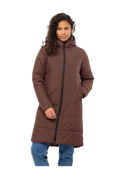 Jack Wolfskın Jack Wolfskin Deutzer Coat Kadın Kahverengi Outdoor Ceketi 5165 Kahve