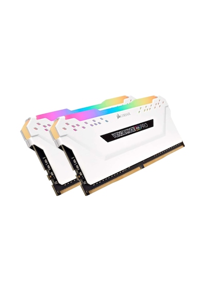 Corsair 32gb 2x16gb Vengeance Rgb Pro Beyaz 3200mhz Cl16 Ddr4 Xmp Dual Kit Ram