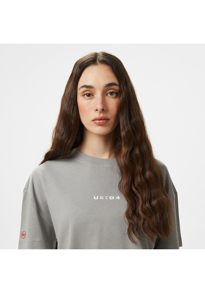 United4 Unıted4 Kadın Gri T-shirtutws25ss