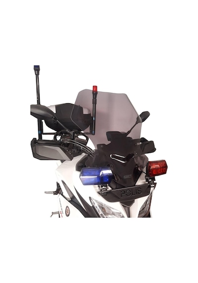 GP Kompozit Yamaha MT-09 Tracer 2018-2020 Uyumlu Ön Cam Şeffaf 58 cm