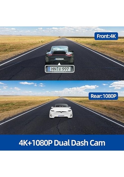 2k 1296p Wdr Wifi 135 Geniş Açı Lens Araç Kamerası