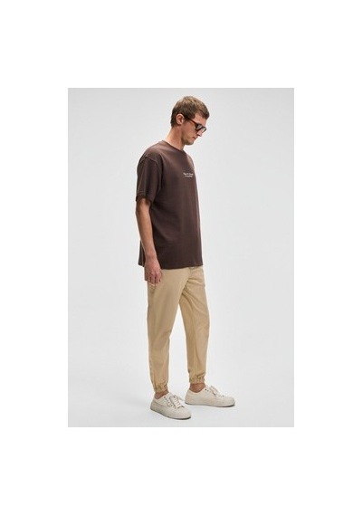 2Y Premium Bej Renkli Erkek Pantolon, Kalın Dokulu Ve Rahat Fit 010