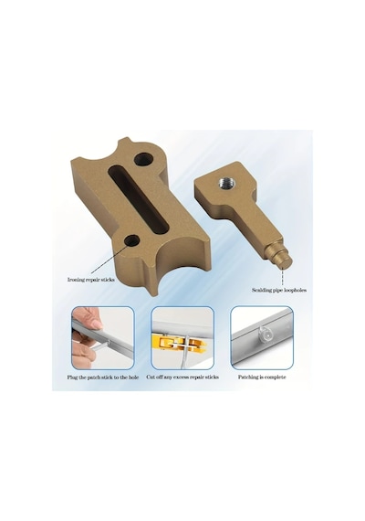 Cloudstore Pipe Leak Repair Clamp 8 Parça Ppr Pe Boru Tamir Seti Conta Çubuk Acil Su Kaçağı