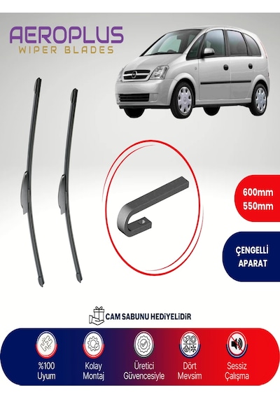 Aeroplus Opel Meriva Muz Silecek Takımı 2003-2010