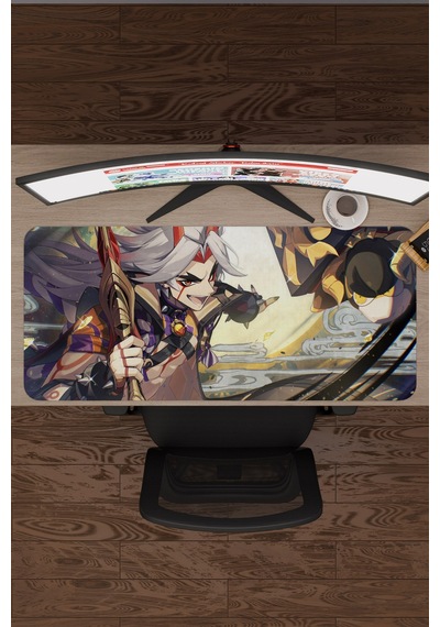 Itto Genshin Impact Anime Gacha V3 - 90x40 Xxl Gaming Mouse Pad Fare Altlığı