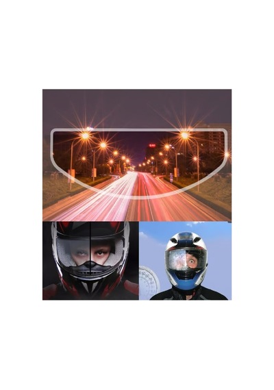 Kask Vizör Universal Buğu Önleyici Film Anti Fog
