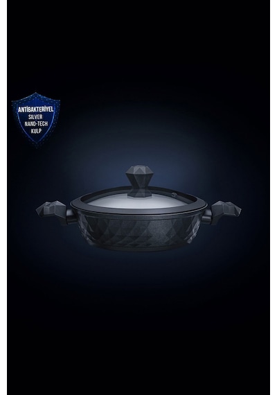 Karaca  Biodiamond Antibakteriyel Kulp İndüksiyon Tabanlı Karnıyarık Tenceresi 26 Cm