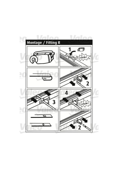 Swf 116119 Vw Golf Iv A3 Silecek Supurgesı Arka 340mm 8e9955425c Gdb1631