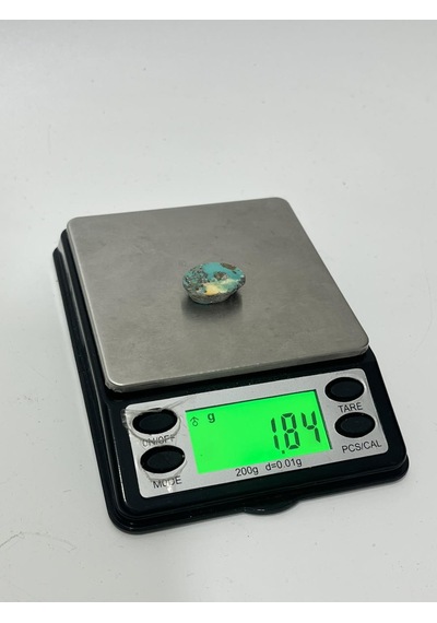 Doğal İran Nişabur Firuze Turkuaz Taşı 9,2 Karat - 1,80 Gram T105