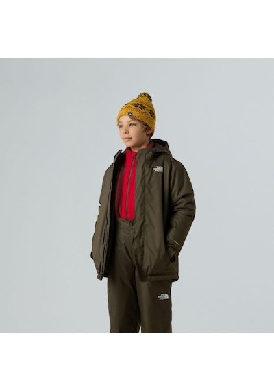 The North Face Teen Snowquest Jacket Genç Çocuk Montu Nf0a8ejq21l1 Koyu Yeşil