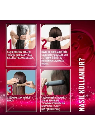 Sıvı Saç Bakım Kürü 90 Ml Keratin Marula...vegan