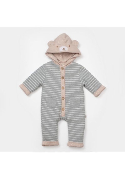 Bibaby Adventure Bear Kapüşonlu Tulum 60772 Grimelanj
