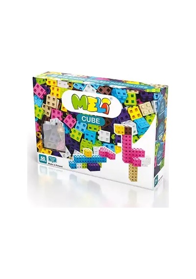 Meli Cube Pink 50 Parça Blok Seti 50810