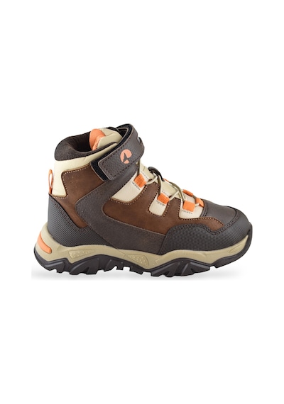 Barcelona Ortopedik Cırtlı Unisex Çocuk Bot Ayakkabı Çocuk Outdoor Bot Kahverengi