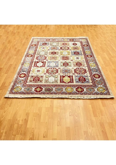 İran Saray 200 X 300 Bambu Yün Halı Çok Renkli