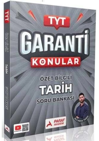 Paraf Tyt Tarih Garanti Konular Özel Bilgili Soru Bankası