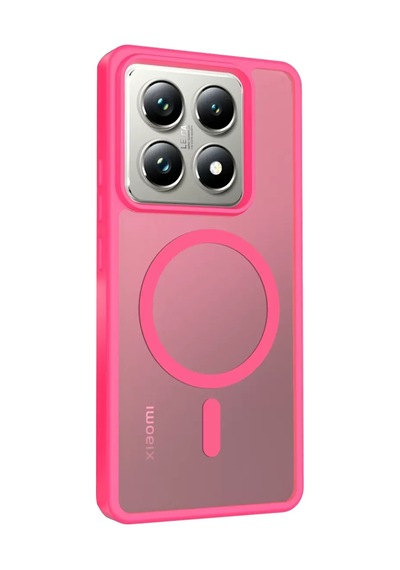 Joko Xiaomi Mi 14t Pro Uyumlu Jota Magsafe Kapak - Rose