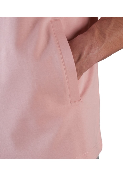 Musclecloth Mc-x Kapüşonlu Kısa Kollu Sweatshirt Somon Somon