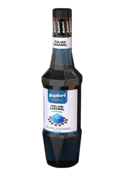 Saphori İtalyan Karamel Aromalı Kokteyl Şurubu İtalyan Karamel Aromalı Şurub 700 Ml