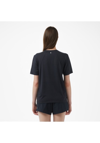 Salomon Shkout Core Kadın Siyah Koşu T-shirt Lc2425200 2800282